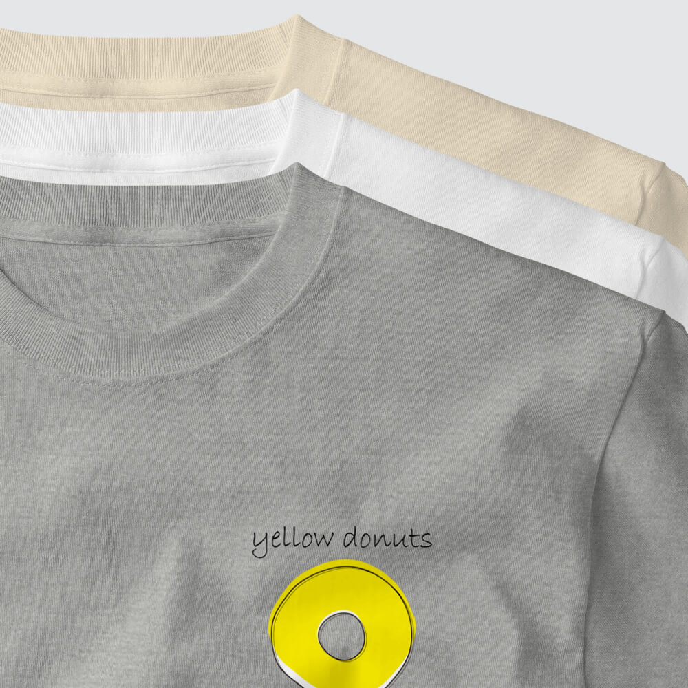 イエロードーナツ ワンポイントTシャツ