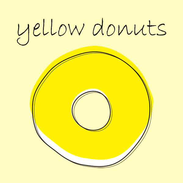 SUZURIデザイン『イエロードーナツ』